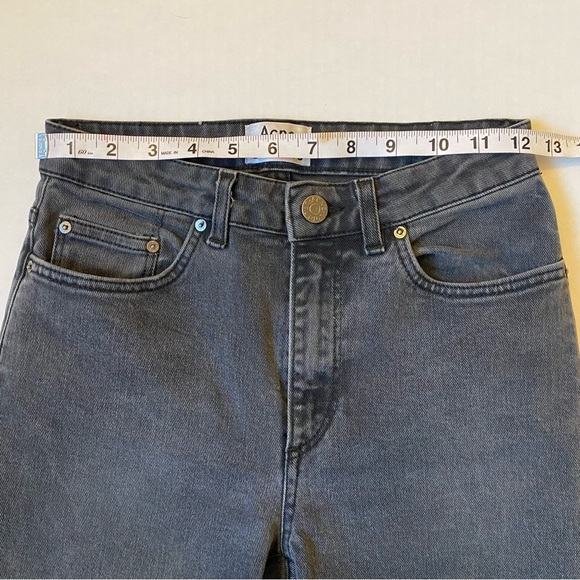 ACNE STUDIOS Pin Tar Straight Leg Gray Jeans - Picture 7 of 12